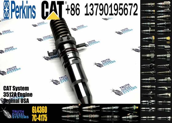 Diesel Engine Injector 4P9075 7E6408 4P9077 9Y3773 7C4148 6L4357 6L4355 6L4360 0R-8338 For Caterpillar C3512A Common Rail