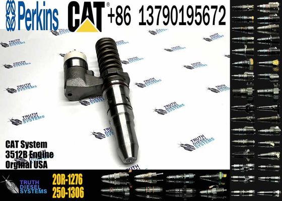 Excavator 20R-1276 392-0214 Engine Spare Parts 3508 3512 3516 Fuel Injector 20R1276 3920214 For Caterpillar