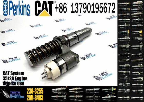 Excavator Parts Fuel Injector 250-1304 230-3255 Common Rail Injector 392-0222 386-1760 For CAT 508B 3512B 3516B Engine