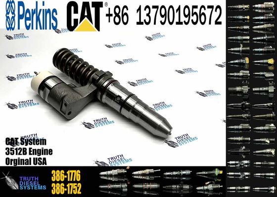 3512B Diesel Engine Parts Fuel Injector 386-1766 0R-8619 386-1776 437-7547 for CAT Caterpillar Construction Machinery