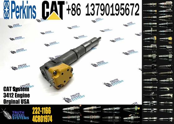 New Diesel Common Rail Fuel Injector 232-1166 232-1167 20R-5392 232-1168 Engine Parts For CAT Caterpillar 3412