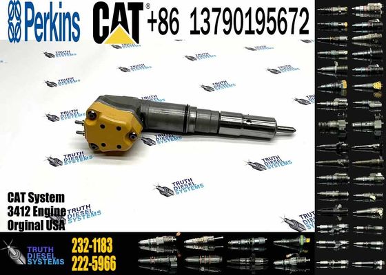 Cat engine parts 3412 cat injectors 232-1183 10R-1266 4CR01974 169-7408 174-7527 for caterpillar cat 3126 injector