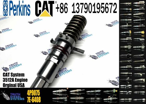 Diesel Engine Injector 4P9075 7E6408 4P9077 9Y3773 7C4148 6L4357 6L4355 6L4360 0R-8338 For Caterpillar C3512A Common Rail