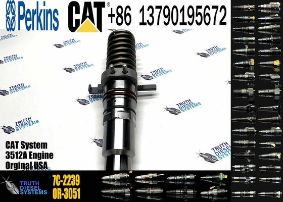 3512A Diesel Engine Parts Fuel Injector 7C-4175 7C-2239 OR-3051 7C-4174 7E-9983 7E-3384 for CAT Caterpillar Construction Machinery