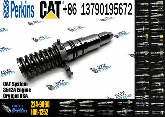 3512A Diesel Engine Parts Fuel Injector 6L4360 111-3718 224-9090 7E-6408 4P-9075 for CAT Caterpillar Construction Machinery