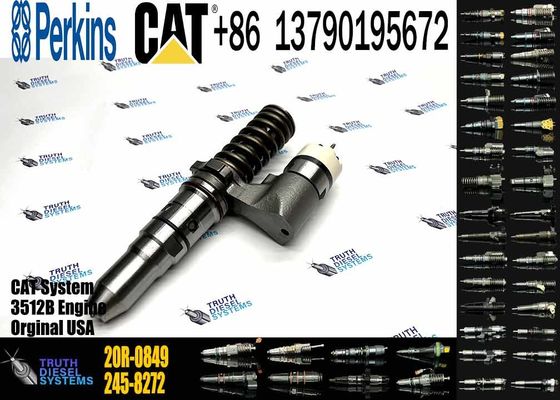 High Quality Diesel Fuel Injector Common Rail Injector 20R-0849 250-1313 246-1854 250-1302 For Excavator