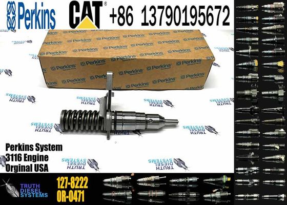 New Fuel Injector 127-8216 1278216 0R8682 127-8211 127-8213 127-8218 127-8222 127-8205 for Caterpillar 3116 3114 Excavator E325B