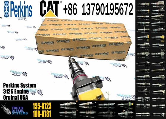 Excavator Spare Parts 222-5966 191-3005 155-1819 Diesel Fuel Injector 2225966 1913005 1551819 For CAT Excavator 3126B Engine
