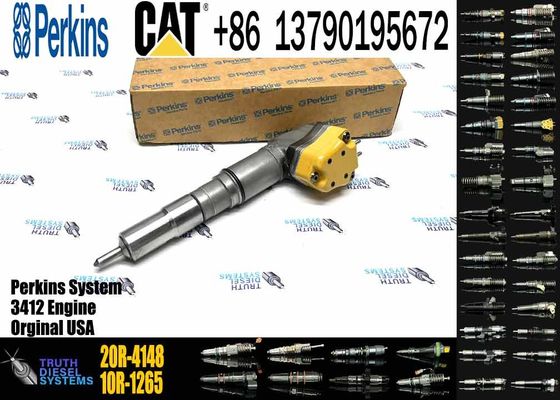 New High Quality Factory Price Common Rail Fuel Injector 20R-4148 20R4148 for Caterpillar 3412 Engine
