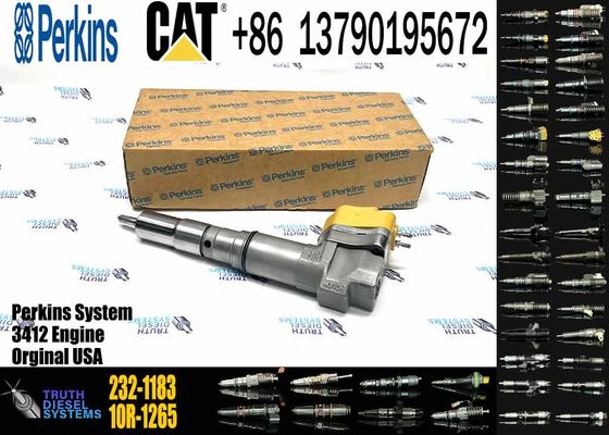 Excavator Engine Parts Fule Injetor 232-1173 232-1183 232-1168 174-7528 174-7526 10R-1266 for 3412E 3408 Fuel Injector