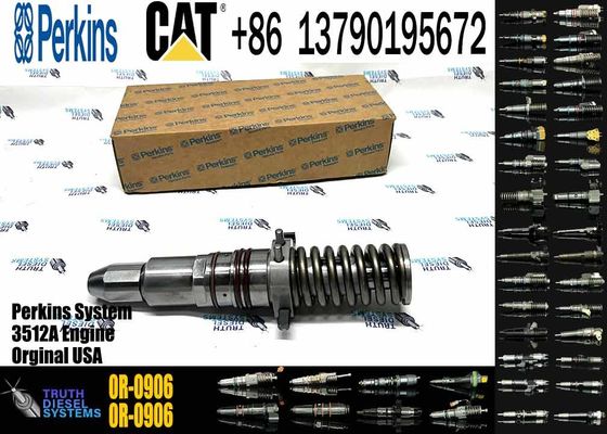 Fuel Injector 4P-9075 0R-3051 0R-0906 Common Rail Fuel Injector for Caterpillar Machinery 3512 3516 3508 Diesel Engine Parts