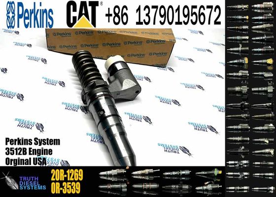 Common Rail Fuel Injector 392-0204 20R-1268 CAT 3508 3512 3516 Injector for Caterpillar Machinery Diesel Engine Parts