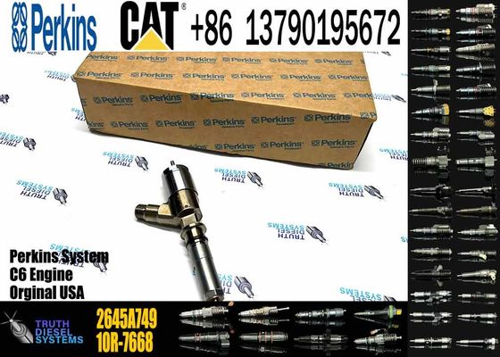 2645A748 320D Engine Diesel Fuel Injector 2645A749 320-0690 2645A751 Injector 2645A753 321-3600 for CAT Excavator Perkins