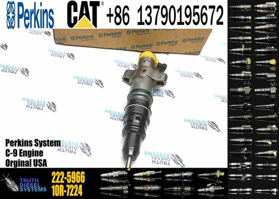 Engine Spare Parts 3126 3126B 3126E Fuel Injector 222-5966 10R-0781 Diesel Common Rail Injector for Excavator