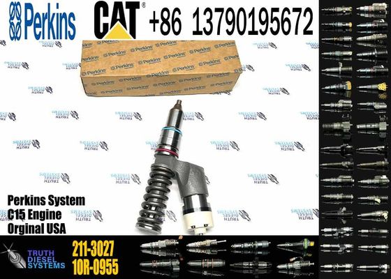 Common Rail Fuel Injector 211-3027 10R-0959 CAT Injector for Caterpillar Machinery 3456 SR4 3406E Diesel Engine Parts