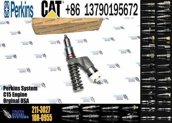 Common Rail Fuel Injector 211-3027 10R-0959 CAT Injector for Caterpillar Machinery 3456 SR4 3406E Diesel Engine Parts