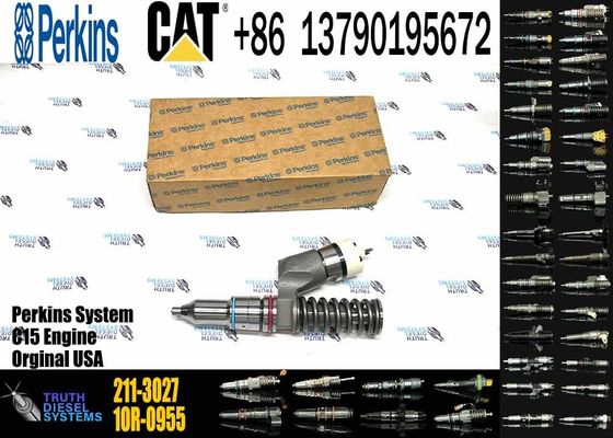 Common Rail Fuel Injector 211-3027 10R-0959 CAT Injector for Caterpillar Machinery 3456 SR4 3406E Diesel Engine Parts