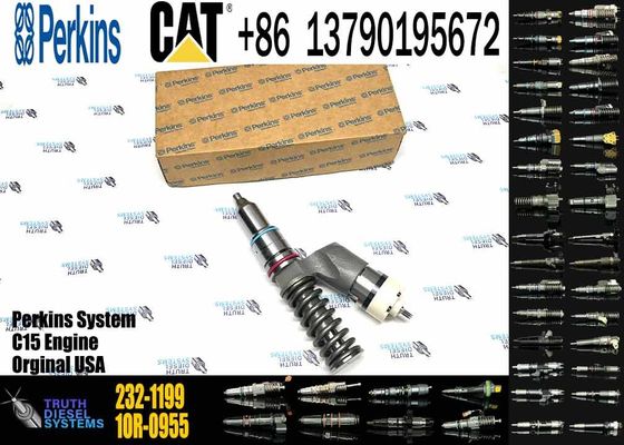 Construction Machinery Parts 232-1199 10R-1273 10R-9236 Common Rail Fuel Injector for Caterpillar C32 Excavator Engine