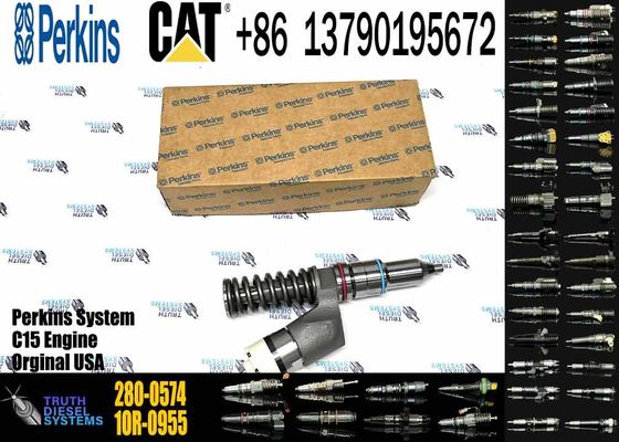 CAT Fuel Injector 280-0574 10R-8989 Common Rail Fuel Injector for Caterpillar Machinery C15 Diesel Engine Parts