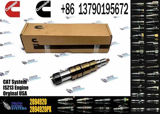 ZQYM hot sale Diesel Common Rail Fuel Injector 2894920 5579415 Suit for Cum-mins ISX15 Series Engine