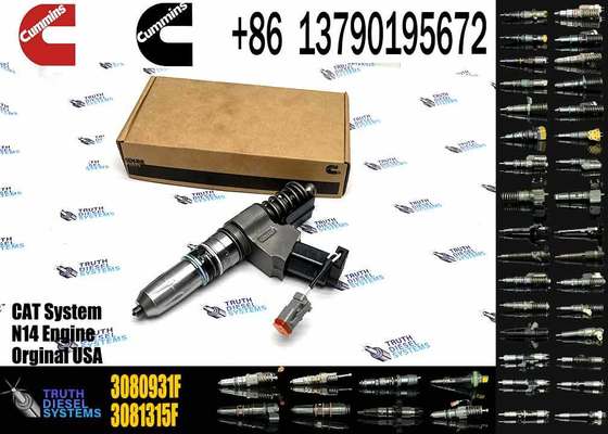 Construction Machinery PartsFuel Injector for N14 Diesel 3080931F 3087558F 4307795 6087807 for CUMMINS Diesel Engine
