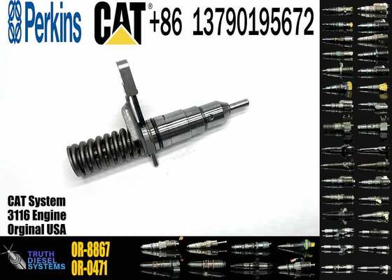 Golden Vidar Fuel Injector 140-8413 OR-8867 OR-8473 0R-8467 for Caterpillar Engine 3114/3116 Series
