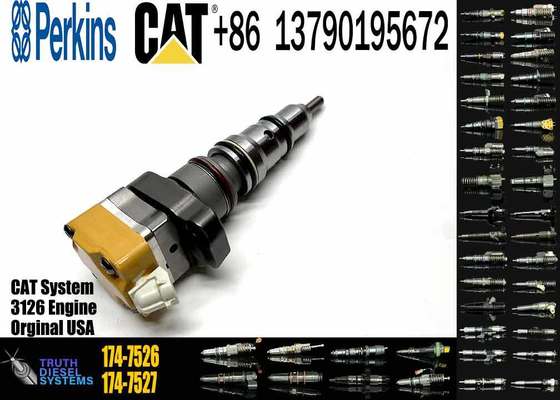 174-7526 128-6601 Engineering Construction Machinery Parts 173-9379 Fuel Injector 128-6601