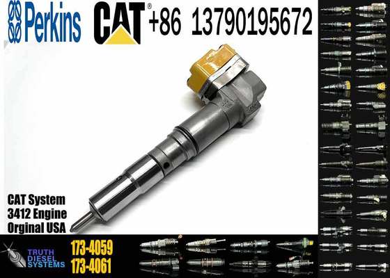 3412 Engine Parts Fuel Injector 171-9710 0R-9348 173-4059 173-4061 Common Rail Injector