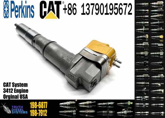 New 3412 Diesel Engine Parts Injector 198-6877 232-1171 232-1183 1747526 198-6877 2321166 1987912 for Machinery Repair Shops