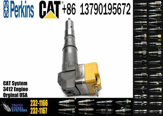 Excavator Engine Parts Fule Injetor 169-7408 174-7527 222-5967 20R-0760 232-1175 173-9272 for 3412E 3408 Fuel Injector