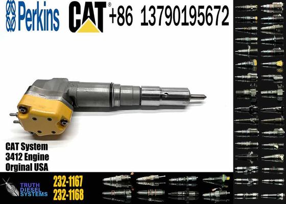 High Quality New Diesel Common Rail Fuel Injector 232-1166 232-1167 20R-5392 232-1168 Engine Parts for 3412