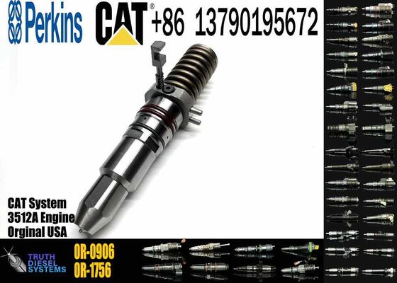 4P-9075 4P9075 Common Rail Fuel Injector for CAT 3512 3516 3508 0R-3051 0R-0906 Diesel Injection Valves