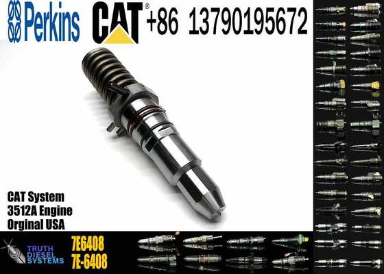 Fuel Injector 7E-6408 7E6408 for Caterpillar CAT 3508 3512 3516 Engine