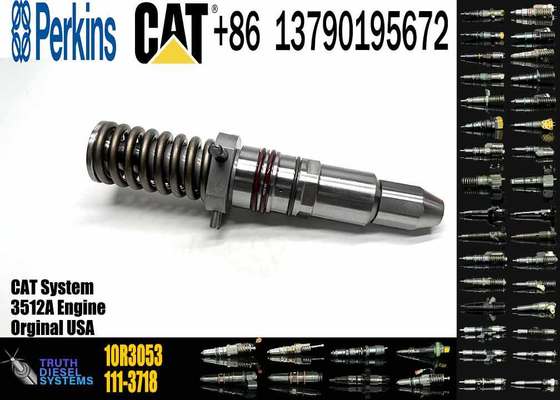 3512A 3500A Engine Fuel Injector 111-3718 1113718 10R-3053 10R3053