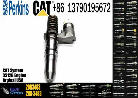 375-4106 3754106 Diesel Fuel Injector for Caterpillar CAT 3512C 3516C 20R3483 Common Rail Injection Valves