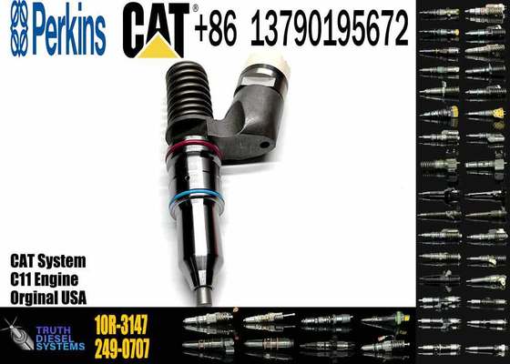 249-0712 249-0713 Common Rail Fuel Injector Cater pillar CAT C13 Diesel Engine Parts Rail Injector 10R-3147 10R-3147