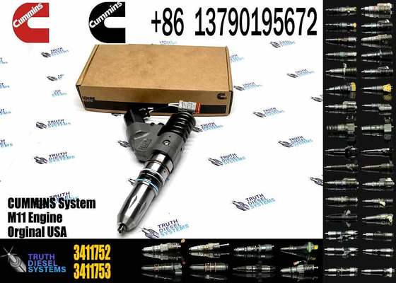Diesel Fuel Injector 3411752 3411752RX 3411752PX Diesel Fuel Injector for Cummins ISM M11 ISM11 QSM11 Celect Plus Engine