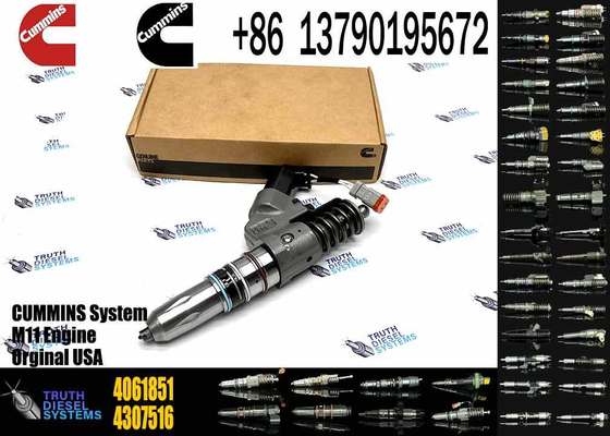 QSM11 ISM11 Diesel Engine Fuel Injector Parts New Condition Replacement 4061851 4026222 3411754 3083849 3411756