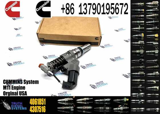 QSM11 ISM11 Diesel Engine Fuel Injector Parts New Condition Replacement 4061851 4026222 3411754 3083849 3411756