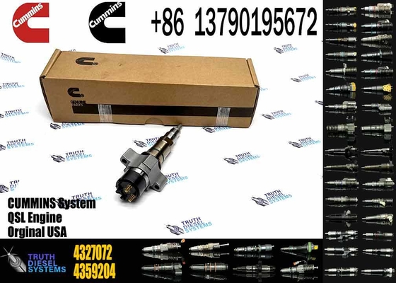 High Quality Diesel Engine Injector 4327072 4307414 Fuel Injector Model 430-7414 for QSL Excavator QSL9.3 ISCE Engine 6L