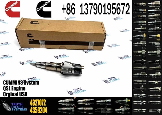 High Quality Diesel Engine Injector 4327072 4307414 Fuel Injector Model 430-7414 for QSL Excavator QSL9.3 ISCE Engine 6L