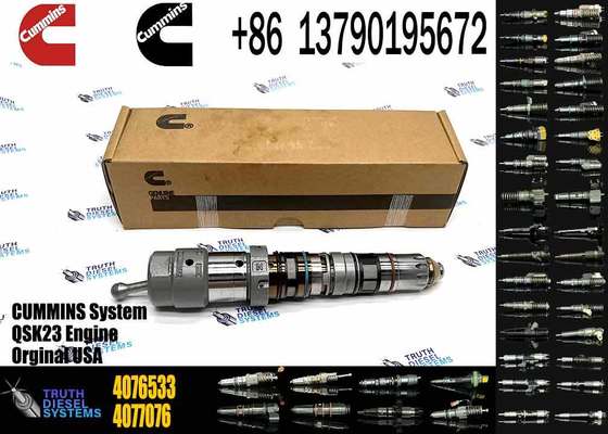 Used QSK60 QSK23 QSK19 Engine Fuel Injector Models 4076533 4077076 4088431 for Machinery Repair Shops