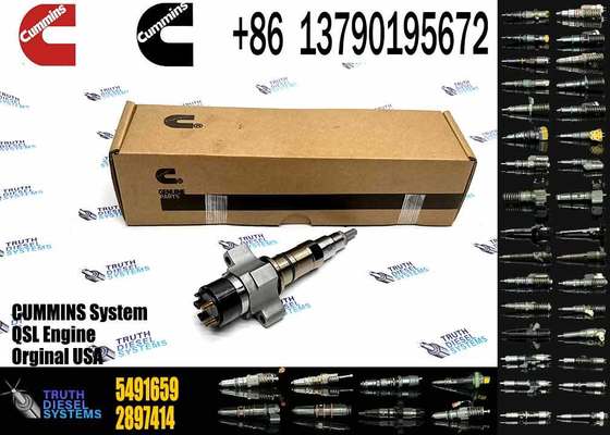 New Construction Machinery Parts Fuel Injector for QSL Diesel 5491659 4359204X Compatible with for CUMMINS Diesel Engine