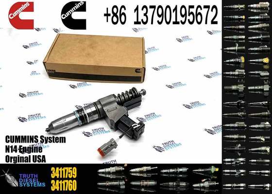 Genuine High Quality Common Rail Injector Diesel Fuel Injector 3411765 3411766 3411759 for Engine Parts