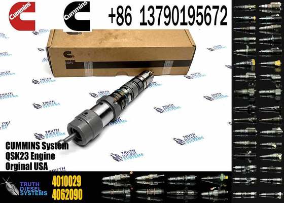 Diesel Engine Parts Fuel Injector 4010029 4001830 for Cummins QSK19 QSK23 QSK60 Engine Series