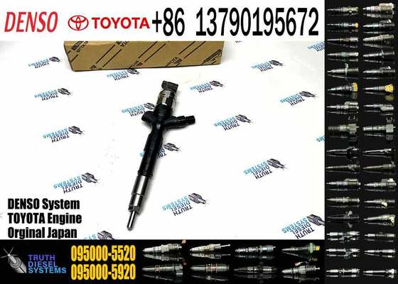 High Quality Diesel Engine Spare Parts New OEM 095000-5520 23670-0L010 236700L010 Fuel Injector Injection Valve Car Part