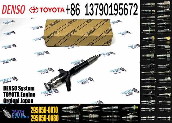 Good Price New Common Diesel Rail Fuel Injector 295050-0070 23670-30380 for Toyota 1KD-FTV 2KD - FTV Engine