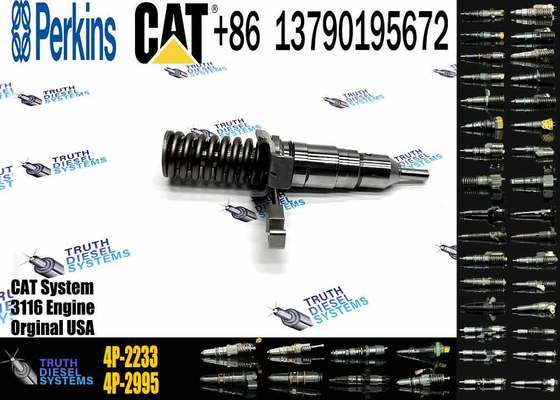 Diesel Fuel Injector 127-8222 7E-7607 0R-8461 4P-2233 for CAT 3114 3116 Excavator Spare Parts 1278222 7E7607 0R8461 4P2233