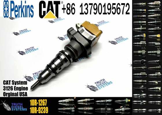 New Diesel Engine Injector 1OR-1267 188-1320 10R-9237 173-9379 10R-0781 4CR0197 156-8895 for Caterpillar C3126 Common Rail Steel
