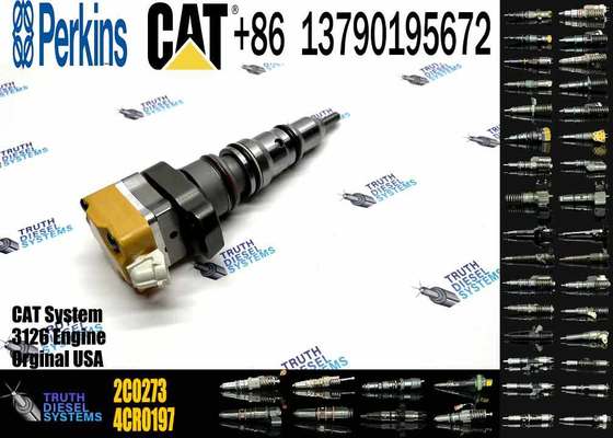 For CAT 3126 Series Excavator Parts Diesel Engine Fuel Injector 2C0273 2c0273